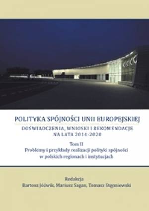 Polityka spójności Unii Europejskiej. - okładka książki