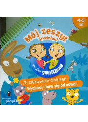 Mój zeszyt. Średniaki 4-5 lat - okładka książki