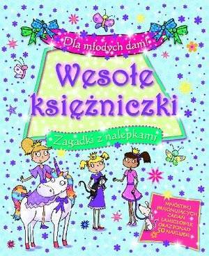 Dla młodych dam. Wesołe księżniczki. - okładka książki