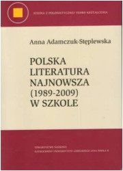Polska literatura najnowsza (1989-2009) - okładka książki