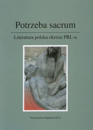 Potrzeba sacrum. Literatura polska - okładka książki