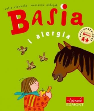 Basia i alergia - okładka książki
