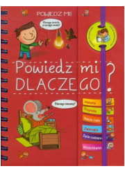 Powiedz mi DLACZEGO? - okładka książki