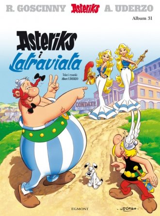 Asteriks i Latraviata - okładka książki