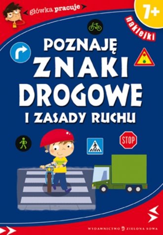 Poznaję znaki drogowe i zasady - okładka książki