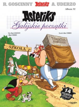 Asterix. Galijskie początki - okładka książki