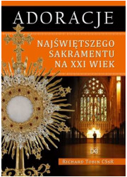 Adoracje Najświętszego Sakramentu - okładka książki