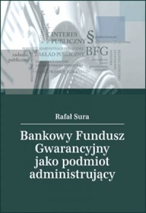 Bankowy Fundusz Gwarancyjny jako - okładka książki