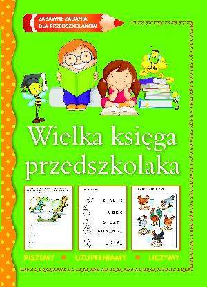 Wielka księga przedszkolaka - okładka książki