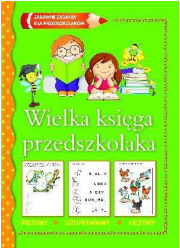Wielka księga przedszkolaka - okładka książki