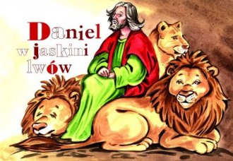 Daniel w jaskini lwów. Malowanka - okładka książki