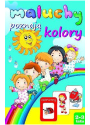 Maluchy poznają kolory (2-3 lata) - okładka książki