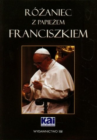 Różaniec z papieżem Franciszkiem - okładka książki