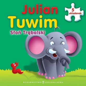 Słoń Trąbalski (książka z puzzlami) - okładka książki