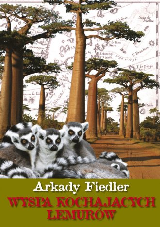 Wyspa kochających lemurów - okładka książki