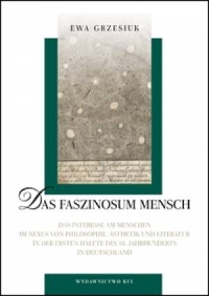 Das faszinosum Mensch. Das interesse - okładka książki