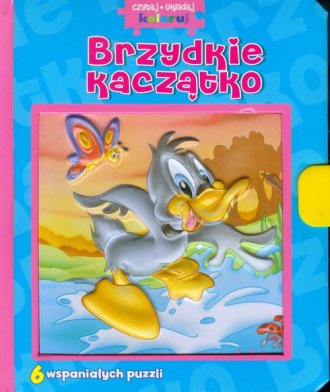 Brzydkie kaczątko. Czytaj, układaj, - okładka książki