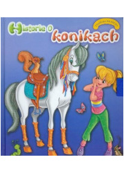 Historie o konikach. Książeczka - okładka książki