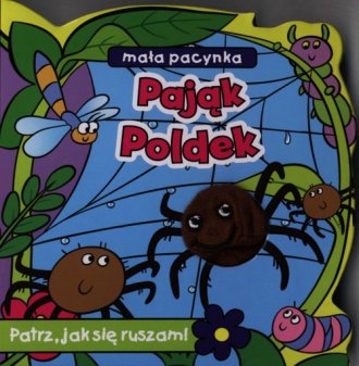 Pająk Poldek. Mała pacynka - okładka książki