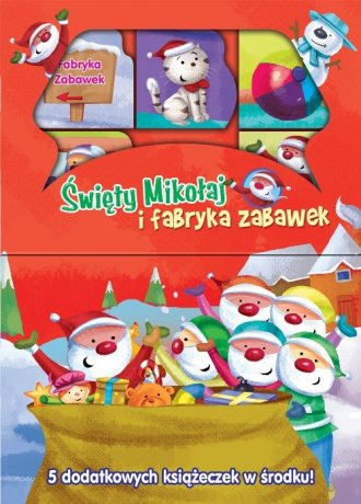 Święty Mikołaj i fabryka zabawek - okładka książki