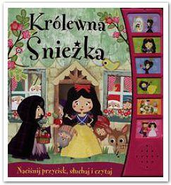 Królewna Śnieżka. Książeczka dźwiękowa - okładka książki