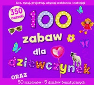 100 zabaw dla dziewczynek - okładka książki