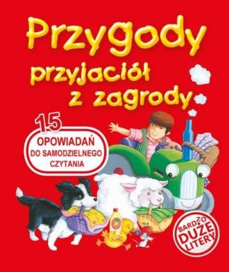 Przygody przyjaciół z zagrody - okładka książki