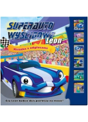 Superauto wyścigowe Leon. Książka - okładka książki