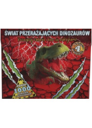 Świat przerażających dinozaurów - okładka książki