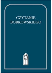 Czytanie Bobkowskiego - okładka książki