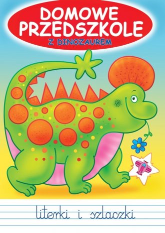 Domowe Przedszkole. Z dinozaurem - okładka książki