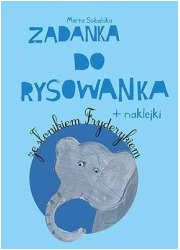 Zadanka do rysowanka ze słonikiem - okładka książki