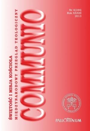 Communio nr 4(184)/2013. Świętość - okładka książki