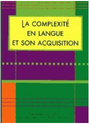 La complexite en langue et son - okładka książki