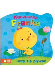 Kaczuszka Franka uczy się pływać - okładka książki