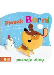 Piesek Berni poznaje zimę - okładka książki