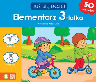 Już się uczę. Elementarz 3-latka - okładka książki