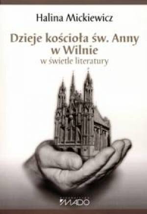 Dzieje kościoła św. Anny w Wilnie - okładka książki