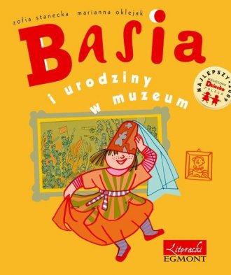 Basia i urodziny w muzeum - okładka książki