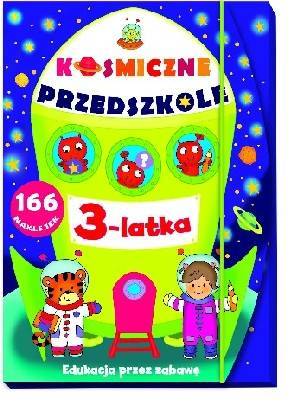 Kosmiczne przedszkole 3-latka - okładka książki