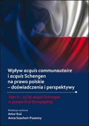 Wpływ acquis communautaire i acquis - okładka książki