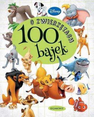 100 bajek o zwierzętach - okładka książki