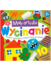 Mały artysta. Wycinanie - okładka książki