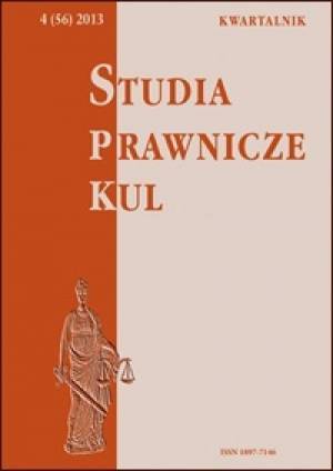 Studia prawnicze KUL, 4(56)/2013 - okładka książki