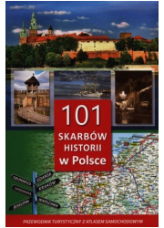101 skarbów historii w Polsce. - okładka książki