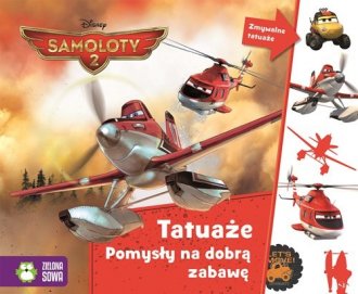 Samoloty 2. Tatuaże duże - okładka książki