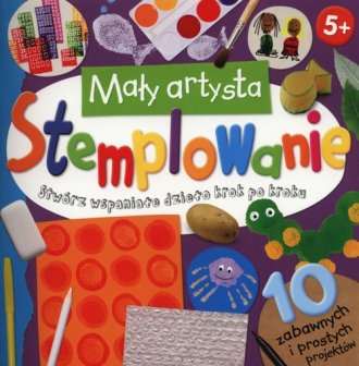 Mały artysta. Stemplowanie - okładka książki