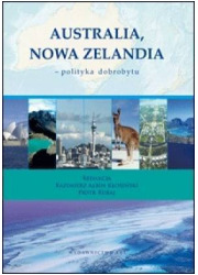 Australia, Nowa Zelandia - polityka - okładka książki