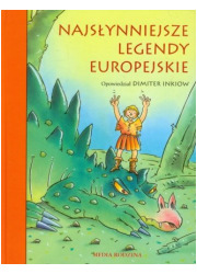 Najsłynniejsze legendy europejskie - okładka książki