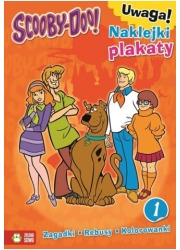 Scooby-Doo! Zagadki, rebusy, kolorowanki - okładka książki